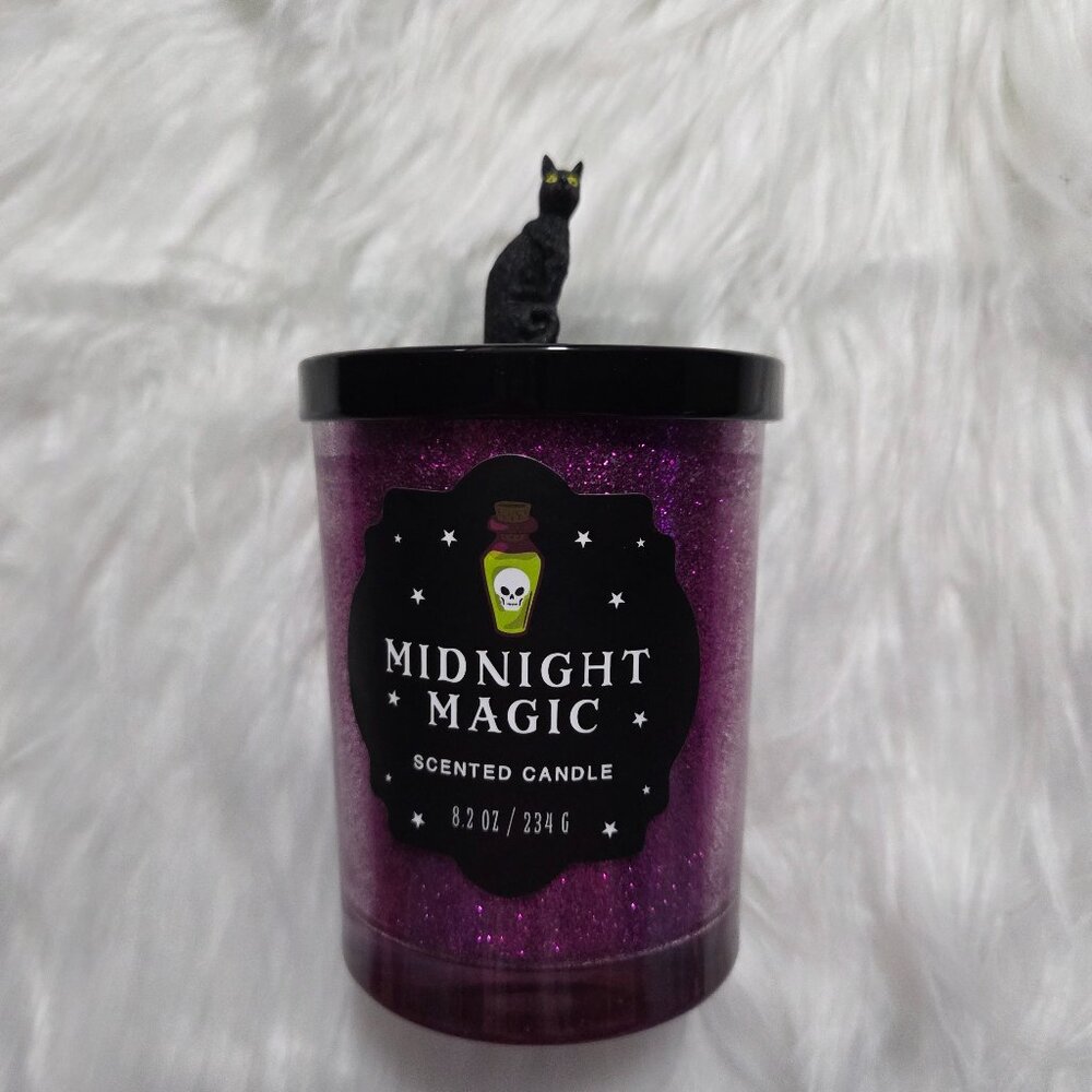 Celebrate Together Halloween Midnight Magic Glitter Candle